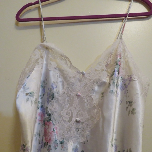 Cerie Floral Chemise Slip Lingerie M - Picture 2 of 4